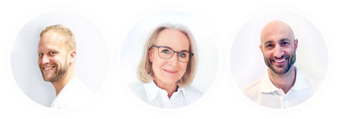 Tre av Knodds vårdgivare